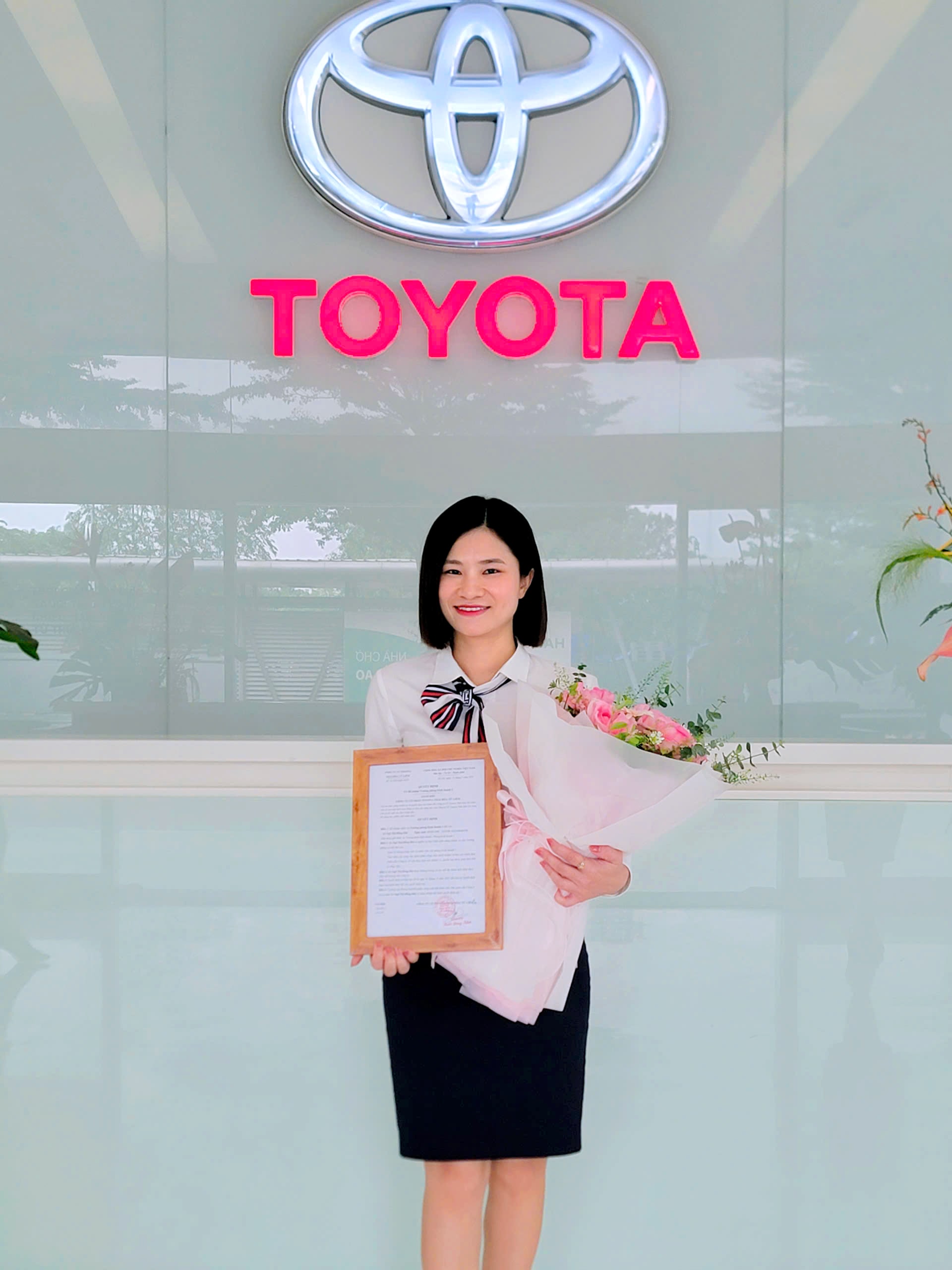 Chỉ trong vòng 3 tháng chị Ngô Thị Hồng Hải đã 2 lần được bổ nhiệm lên các vị trí quản lý 