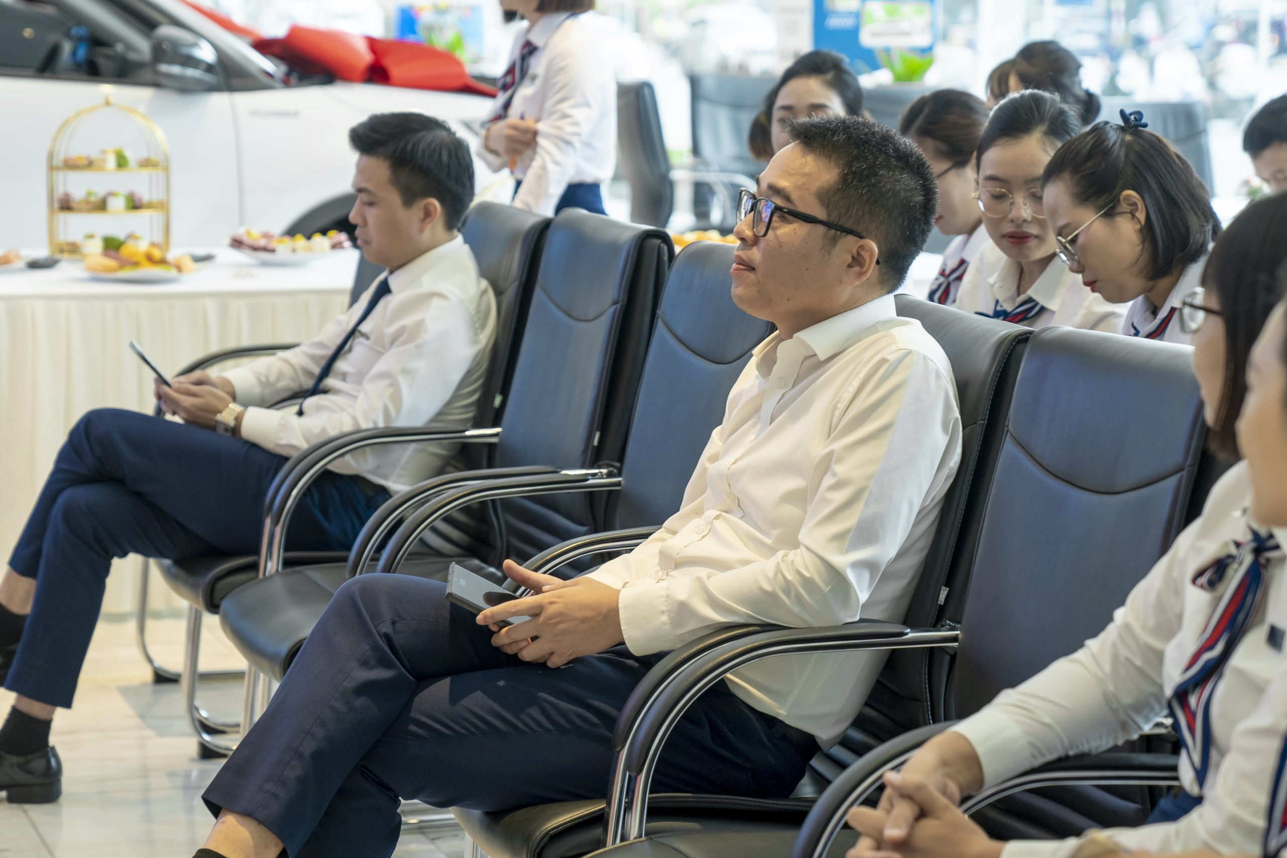 Buổi lễ có sự hiện diện của Tổng Giám Đốc Trần Đăng Khôi - đại diện Ban Lãnh Đạo công ty