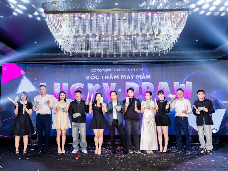 Chương trình Bốc thăm may mắn tạo sự phấn khích cho toàn thể CBNV