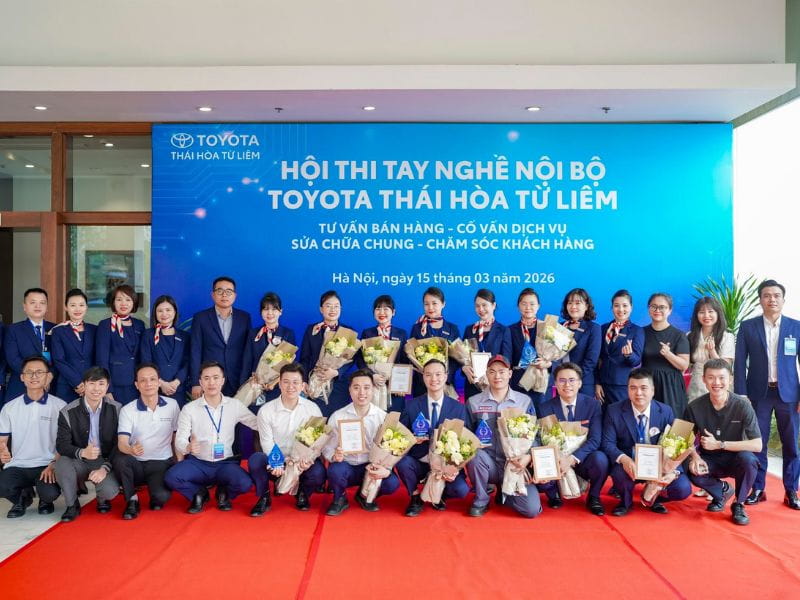 Hội thi tay nghề nội bộ Toyota Thái Hòa Từ Liêm tháng 3/2026