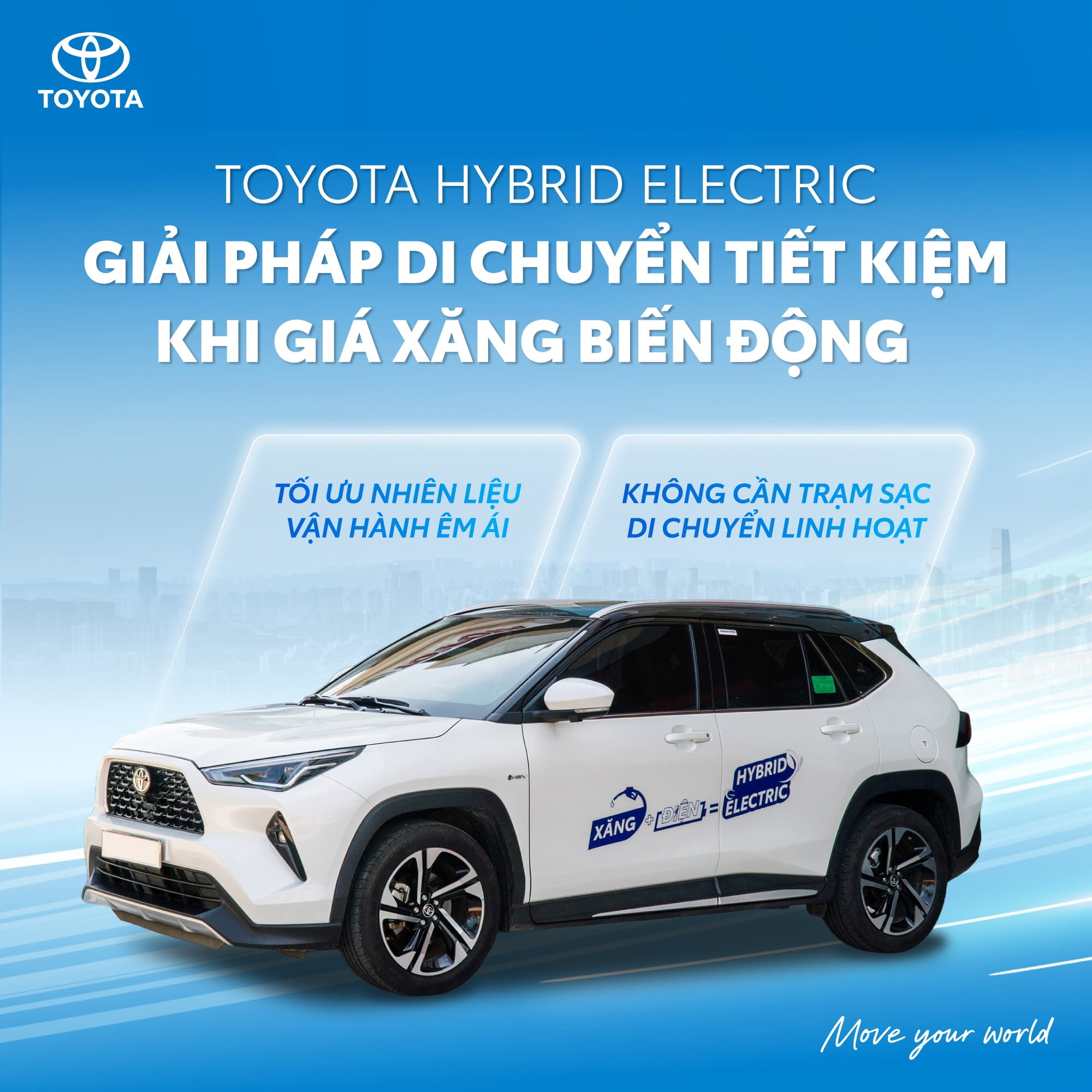 Xe Hybrid Toyota là lựa chọn thông minh trong bối cảnh giá xăng dầu liên tục biến động