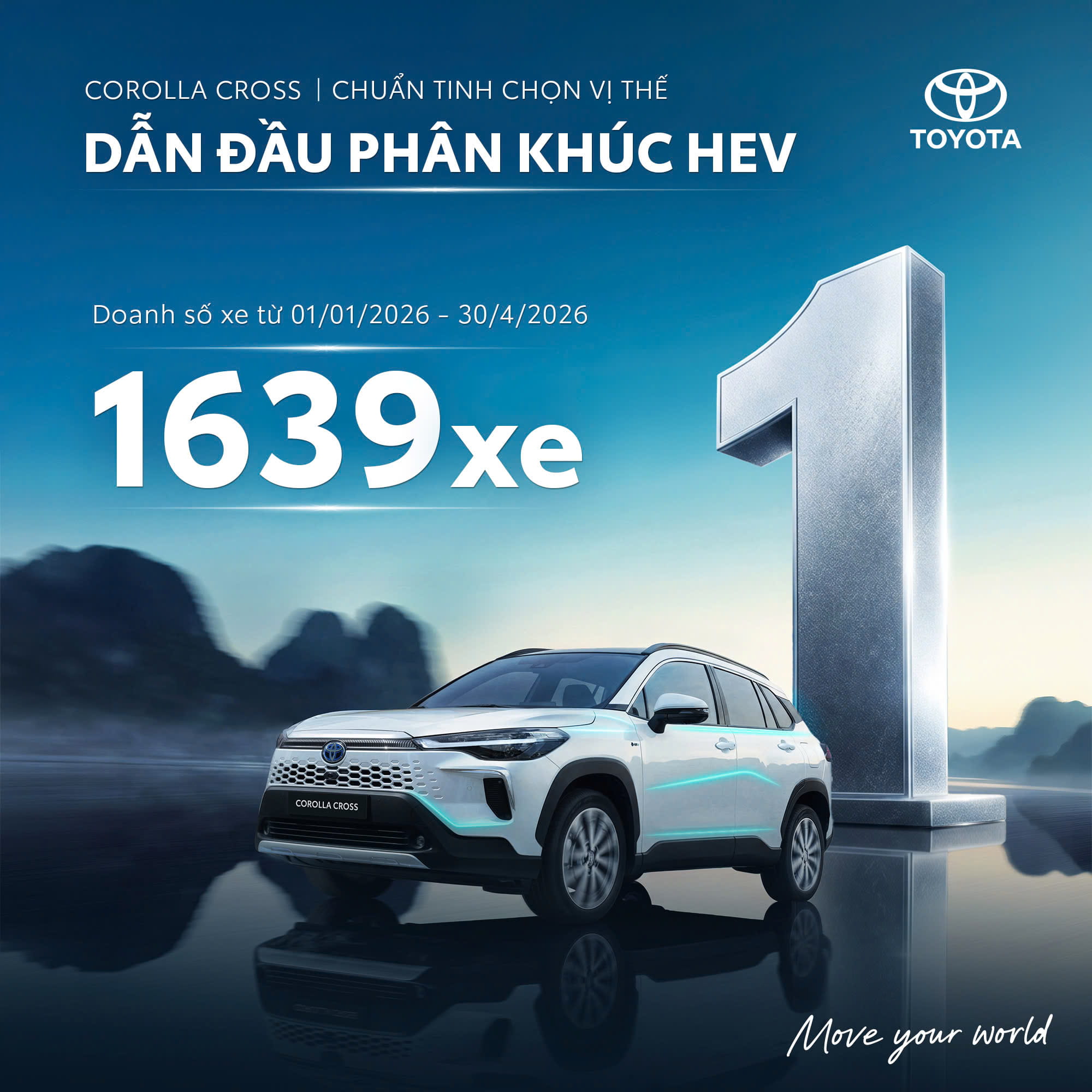 Corolla Cross HEV tự hào vững vàng TOP 1 phân khúc