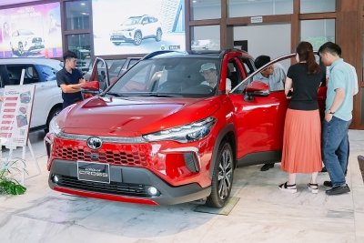 Cập nhật hình ảnh sự kiện Lễ ra mắt xe Toyota Corolla Cross 2024 mới tại Toyota Thái Hòa Từ Liêm