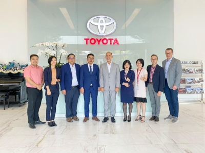 Toyota Thái Hòa Từ Liêm vinh dự được đón đoàn chuyên gia Marketing Best In Town International (BITI) đến từ Toyota Mỹ và P. Marketing TMV