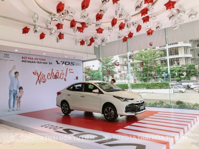 Toyota Vios 2023 đã chính thức ra mắt, bổ sung Option, giá tốt hơn!