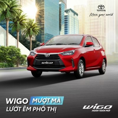 Toyota Wigo 2023 đã chính thức ra mắt tại Việt Nam
