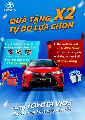 Chương trình khuyến mại xe Toyota Vios trong tháng 11/2022